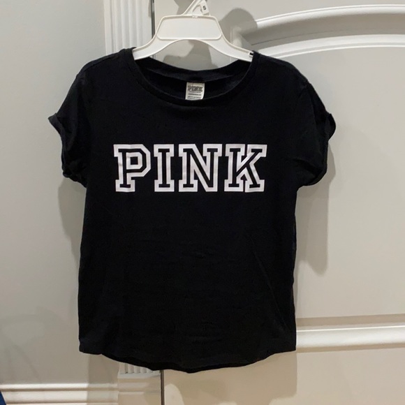 PINK Victoria's Secret Tops - Pink logo tee